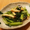 かなりんココりん's cooksnap of when they made 小松菜としめじのポン酢炒め.