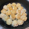 DISH24's cooksnap of when they made ふわふわ〜♡豆腐肉団子の甘酢あんかけ.