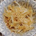 吉祥子's cooksnap of when they made もやしのからし和え.