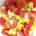 くろこ87's cooksnap of when they made トマトとコーンのサラダ.