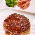 t0m0ayu3's cooksnap of when they made ＊ふわっとやわらか♡基本のハンバーグ＊.
