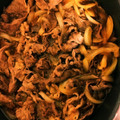 sabo152's cooksnap of when they made ●10分で簡単☆柔らかお肉の牛丼＆豚丼●.