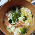 ターちゃんママ's cooksnap of when they made 5分で出来る！ふわとろ簡単スープ☆.