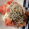 ベティ３'s cooksnap of when they made 食欲のない時に！まぜまぜトマじゃこやっこ.