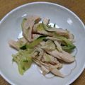 どや＠毎日が料理修行's cooksnap of when they made きゅうりとサラダチキンのポン酢合え.
