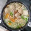 neko＊and…'s cooksnap of when they made 鶏団子が美味しい塩ちゃんこ鍋.
