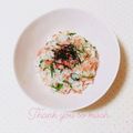 まあまま☆0403's cooksnap of when they made 塩鮭や塩鯖の混ぜ寿司.