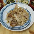 た～ちん＊'s cooksnap of when they made 豚肉ともやしの黄金炒め.