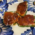 ピーナッツ子♪'s cooksnap of when they made ピーマンの肉詰め.