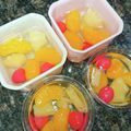 双子猫's cooksnap of when they made フルーツ缶詰☆ぷるんちゅるんアガーゼリー.