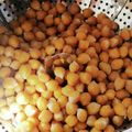 ♥Yukako♥'s cooksnap of when they made 圧力鍋で蒸しひよこ豆♪.