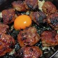 yoka_nice's cooksnap of when they made タレ絡む❤︎甘辛ダレの生姜香る豚つくね.
