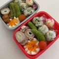 まめ郎's cooksnap of when they made お弁当に◆ちくわのマヨチー豚バラ巻き.
