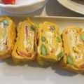 くじら食堂's cooksnap of when they made ☺お弁当にも☆簡単♪紅生姜入り玉子焼き☺.