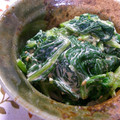 ママdeko's cooksnap of when they made ほうれん草のマヨごまぽん酢和え.