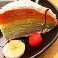 Mieまま's cooksnap of when they made レインボー☆ミルクレープ☆ケーキ.