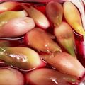 machapee's cooksnap of when they made 茗荷の赤梅酢漬け.