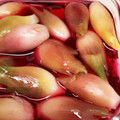 machapee's cooksnap of when they made 茗荷の赤梅酢漬け.