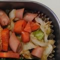 G_Yossan's cooksnap of when they made キャベツ人参魚肉ソーセージ炒め.