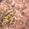 まりこママ☆'s cooksnap of when they made 大根葉と豚ひき肉のフィリピン風いため.