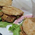 いかいか☆'s cooksnap of when they made 簡単焼肉ライスバーガー♪ランチやお弁当に.