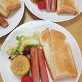 2児ママみきてぃ's cooksnap of when they made 外パリっ中フワっ！魚焼きグリルでトースト.