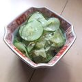 きらり流れ星's cooksnap of when they made 素材1ツ☆きゅうりの粒マスカレーサラダ.