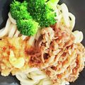 ＭEGUMI❤︎'s cooksnap of when they made 麺つゆ＋ポン酢で ★簡単ぶっかけうどん★.