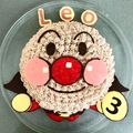 sunfire's cooksnap of when they made 飛んでるアンパンマン♪立体 ケーキ★.