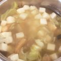 ちびママあや's cooksnap of when they made 生姜と豆腐のほっこりスープ♪.