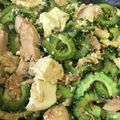 ラムオmemasak's cooksnap of when they made 夏だね♪鶏むね肉のゴーヤーチャンプルー。.