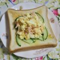 mmameco's cooksnap of when they made 一味違う、卵サンド.