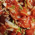 ねぇ～chan's cooksnap of when they made 海鮮ユッケ丼♪.