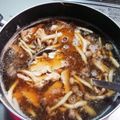 えんもん's cooksnap of when they made 高田馬場系マグロラーメン減塩絶品スープ.