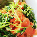 クックIOSMT7☆'s cooksnap of when they made 簡単☆人参と豆苗の胡麻和え♪.