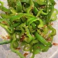 にいさんママ's cooksnap of when they made レンジで簡単！無限ピーマン☾.