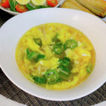 へい♡ゆー♡'s cooksnap of when they made 冷凍＆乾物で簡単！オクラの中華風スープ.