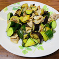 ゑびす's cooksnap of when they made なすときゅうりのさっぱり炒め.