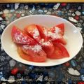 ☆hikonyan☆'s cooksnap of when they made トマトにお砂糖だけ.