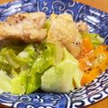 kurozata's cooksnap of when they made キャベツと鶏肉のガーリック炒め.