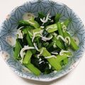 もぐ・ω・くま's cooksnap of when they made 妊婦さんにオススメ☆小松菜のおひたし.
