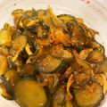 ひらさわゆみ's cooksnap of when they made 昔懐かしいきゅうりのパリパリ佃煮.