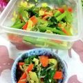 ＊＊ラテ＊＊'s cooksnap of when they made 鉄分補給!小松菜としらすと卵の生姜和え.