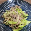 クックDFNY5Q☆'s cooksnap of when they made もやし・ピーマン・キャベツの野菜炒め。.