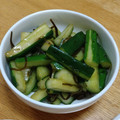 くまちーこ's cooksnap of when they made きゅうりと塩昆布の浅漬け.
