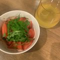 えりすけ◡̈⃝'s cooksnap of when they made トマトの梅かつお和え.