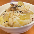 ★りなんち★'s cooksnap of when they made 秋の味覚♪さつま芋とキノコの炊き込みご飯.