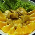 boco's cooksnap of when they made ジューシー☆鶏胸肉のオレンジソース焼き.