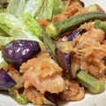 クックM6DK2O☆'s cooksnap of when they made ☆鶏と夏野菜のさっぱりおろし和え☆.