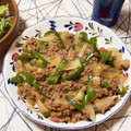 くにきち072's cooksnap of when they made 味噌でコク旨♡ピーマンと玉ねぎの挽肉炒め.